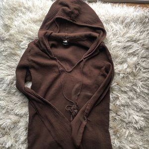 J. Crew Brown tunic perfect for the beach